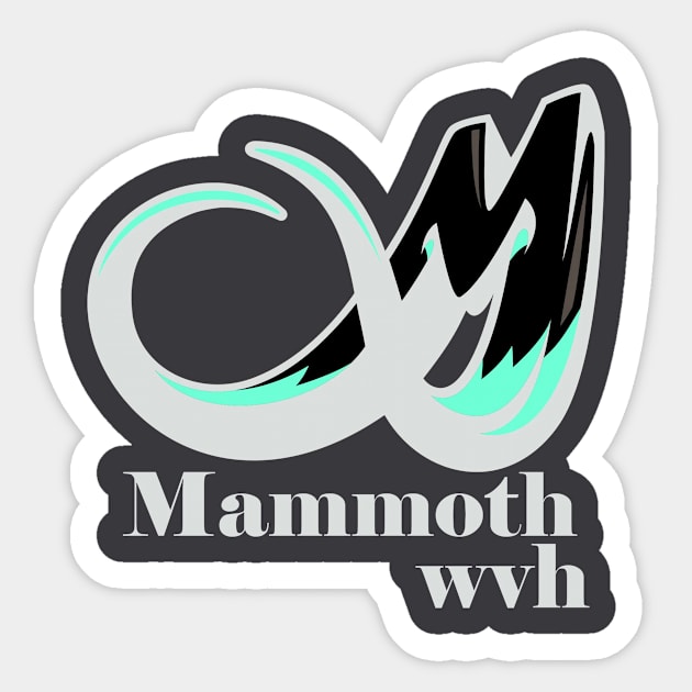 Mammoth Wvh Sticker by _pencil_art_007